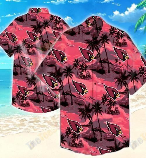 Arizona Cardinals Coconut Tree01128 Hawaiian Shirt