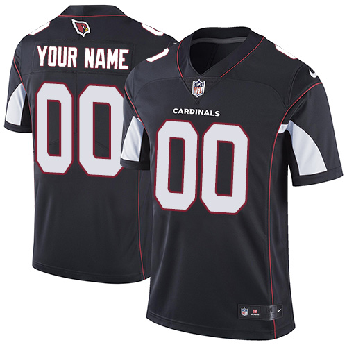 Arizona Cardinals Customized Black Alternate Stitched Vapor Untouchable NFL Jersey
