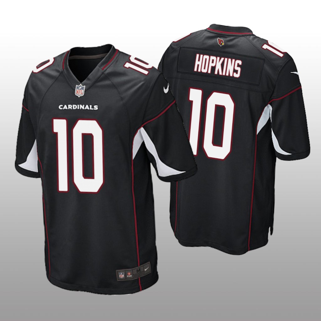 Arizona Cardinals DeAndre Hopkins Black Jersey Game - Men's