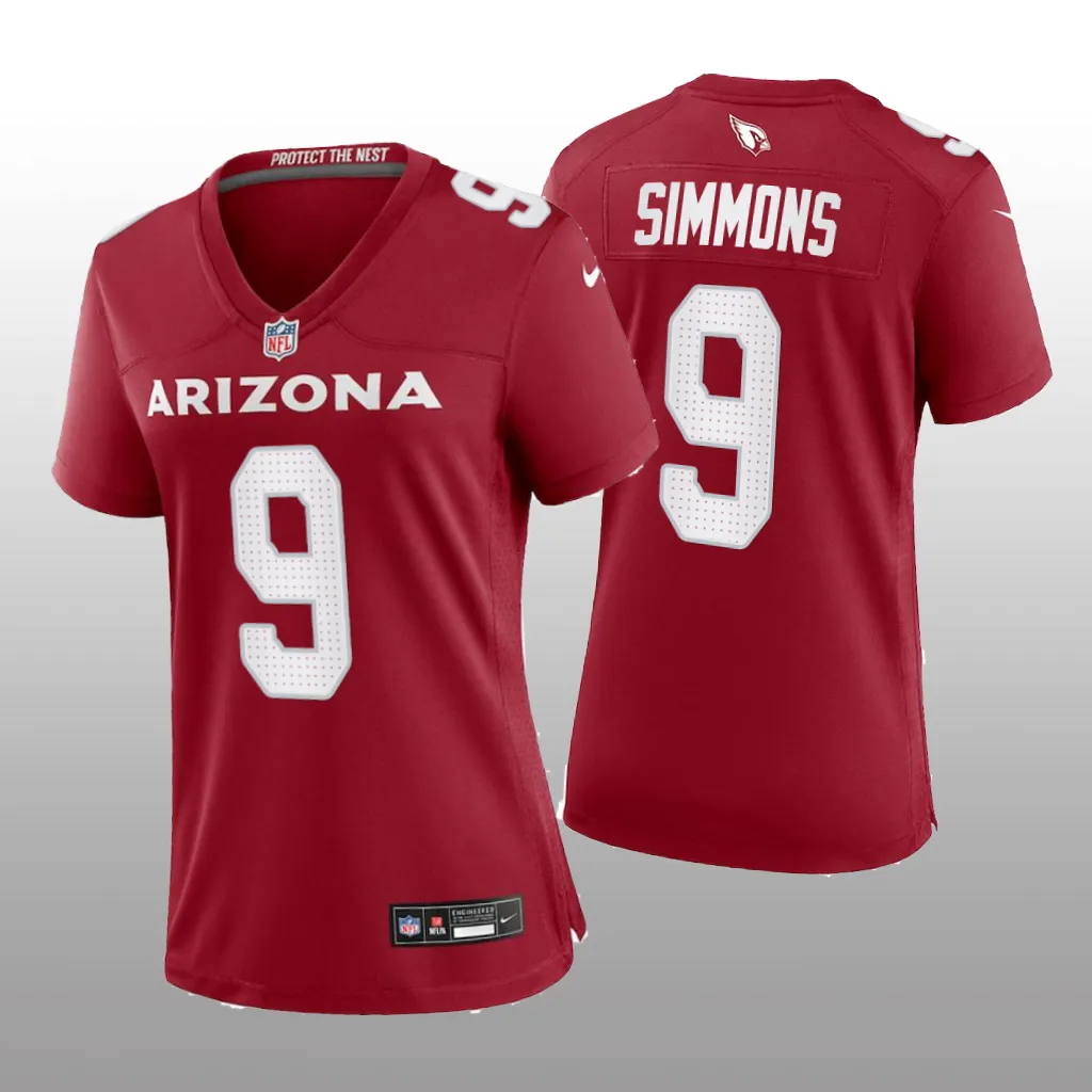 Arizona Cardinals Isaiah Simmons Cardinal Jersey Game - Women's