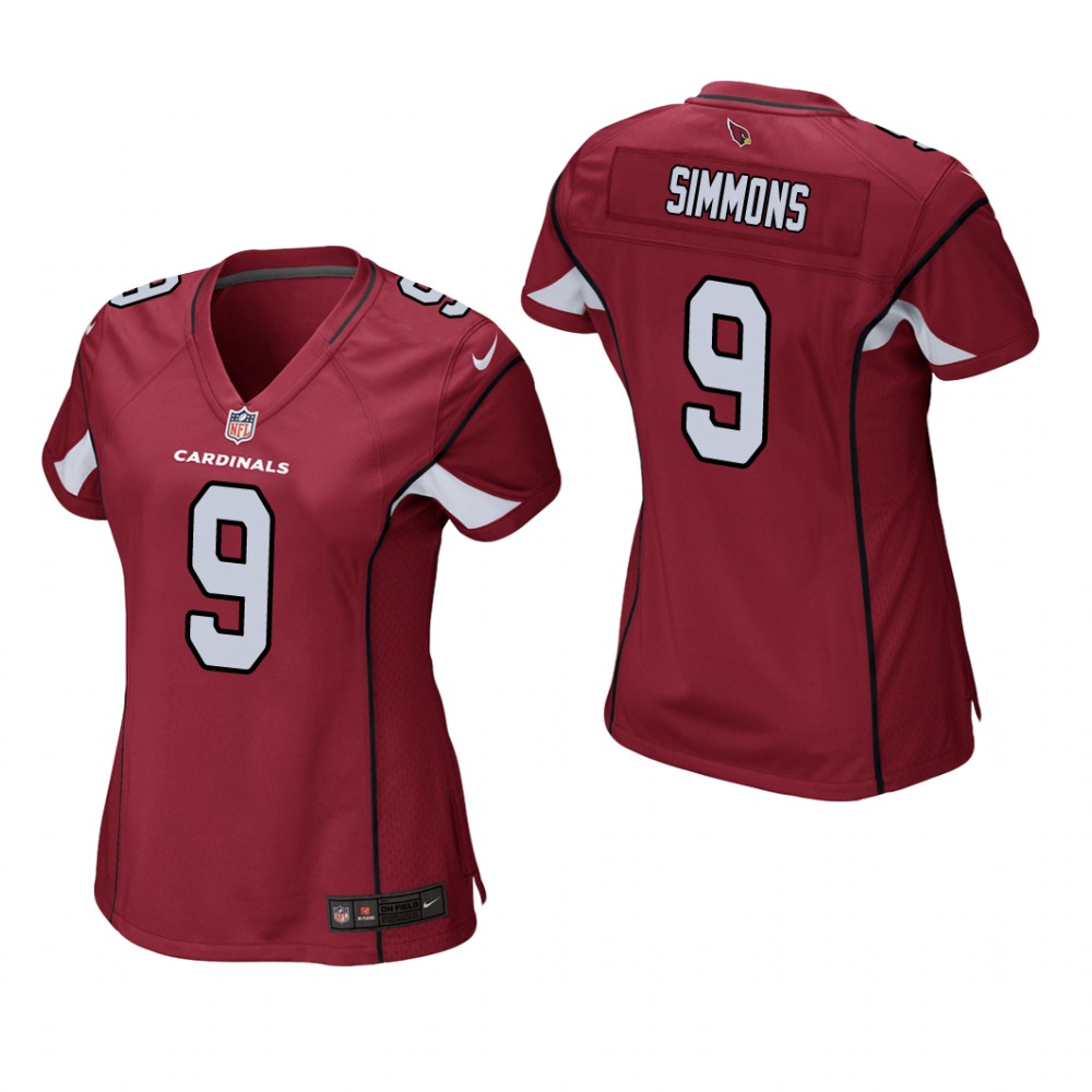 Arizona Cardinals Isaiah Simmons Cardinal Jersey Game - Women's