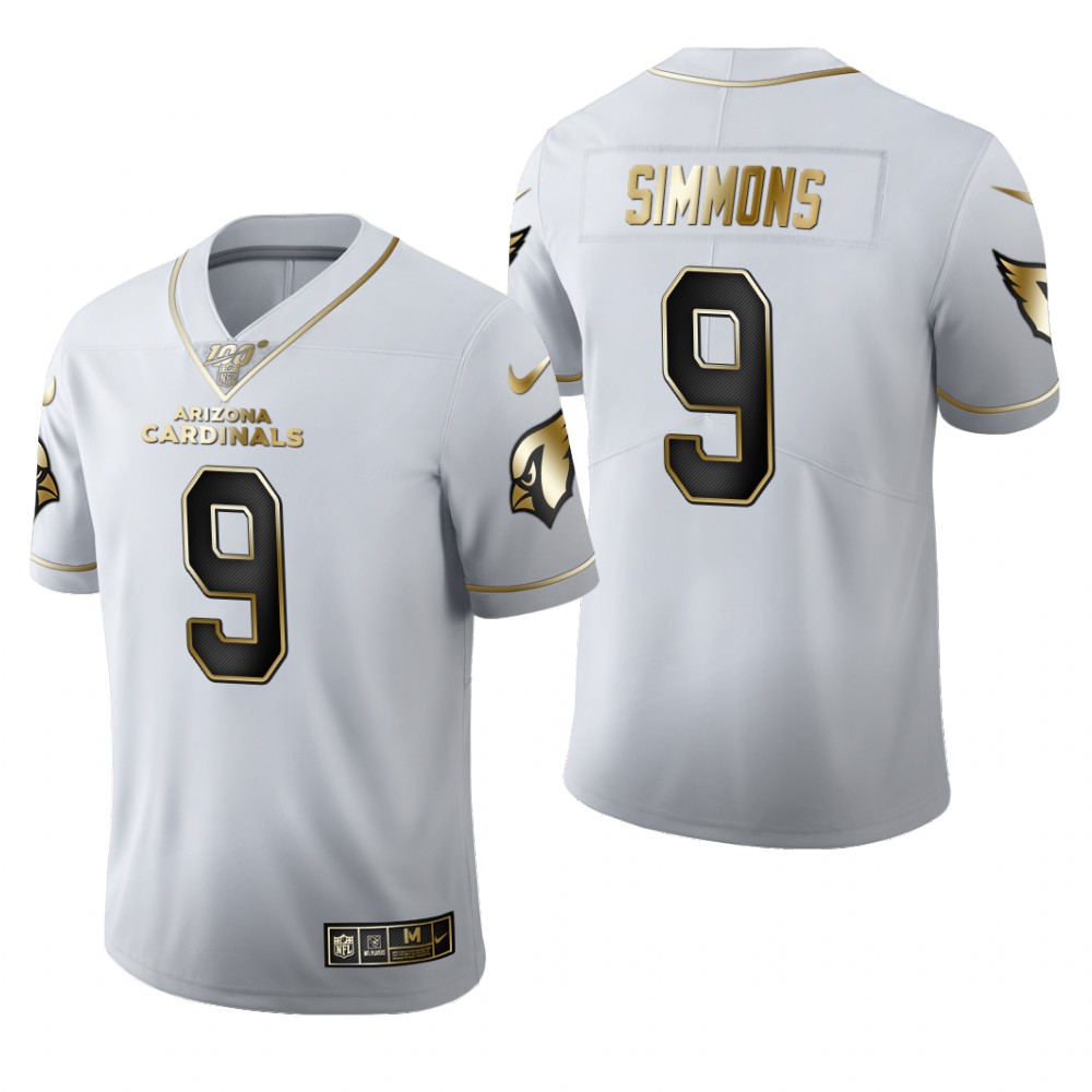 Arizona Cardinals Isaiah Simmons White Golden Edition - Men's