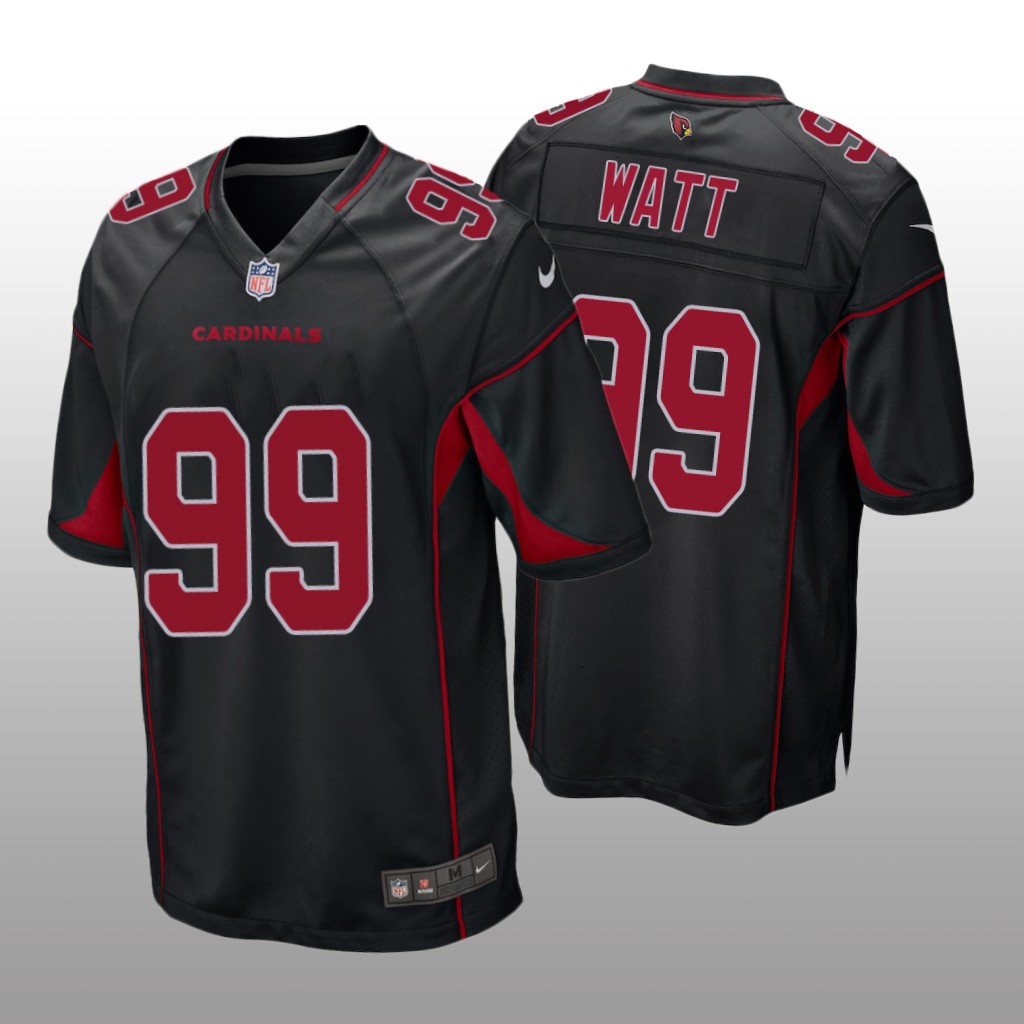 Arizona Cardinals J.J. Watt Black Jersey Alternate Game - Men's