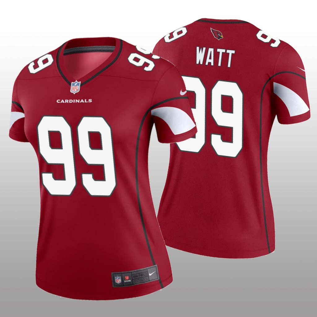 Arizona Cardinals J.J. Watt Cardinal Jersey Legend - Women's