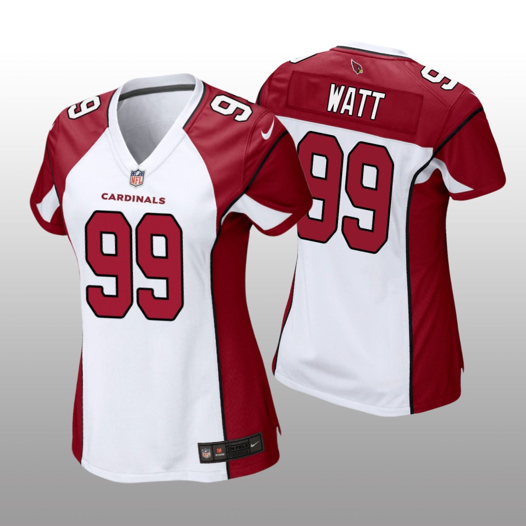 Arizona Cardinals J.J. Watt White Jersey Game - Women's