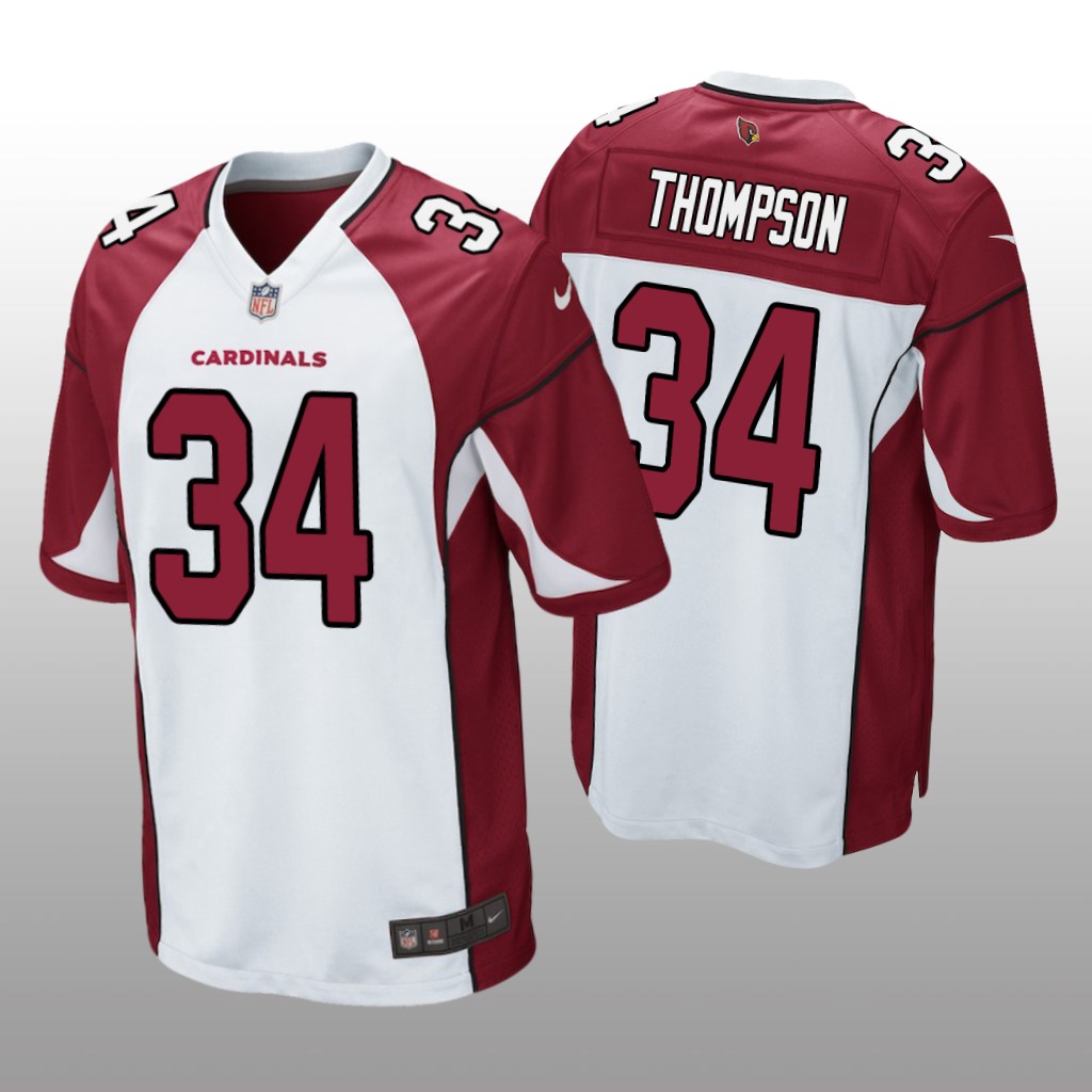 Arizona Cardinals Jalen Thompson White Jersey Game - Men's