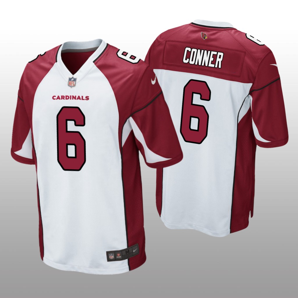 Arizona Cardinals James Conner White Jersey Game - Men's
