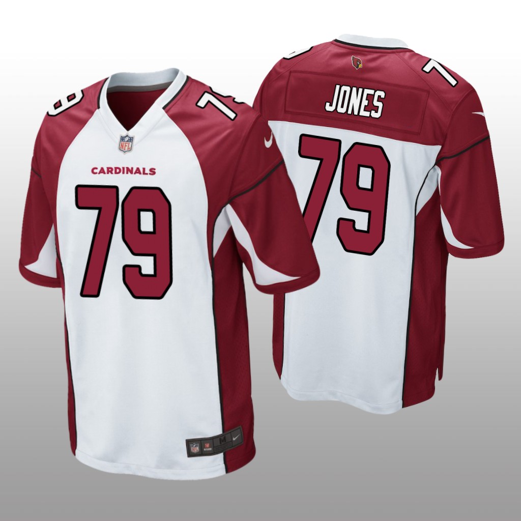 Arizona Cardinals Josh Jones White Jersey Game - Men's