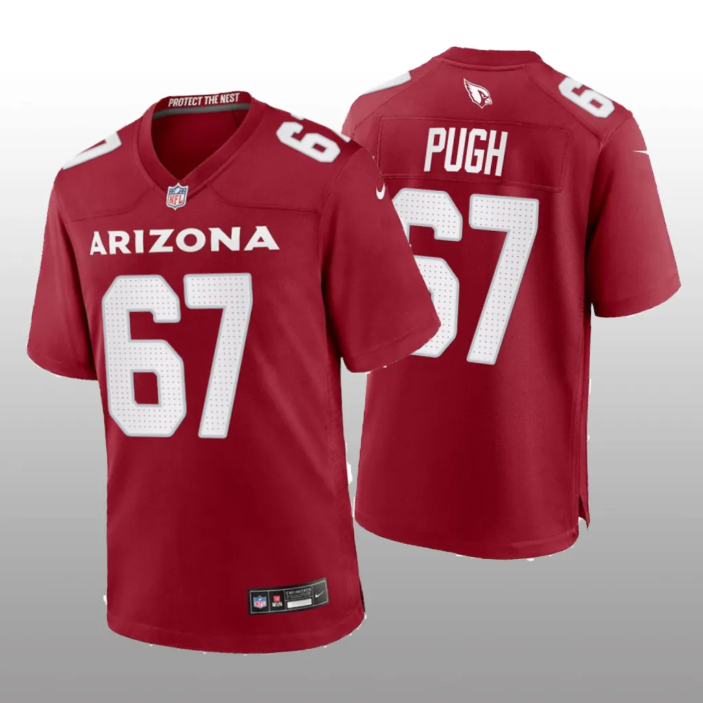 Arizona Cardinals Justin Pugh Cardinal Jersey Game - Men's