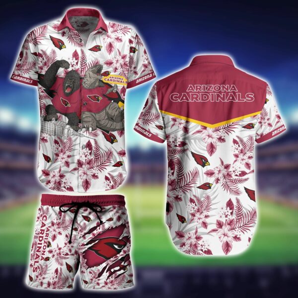 Arizona Cardinals Kingkong Hawaiian Shirt