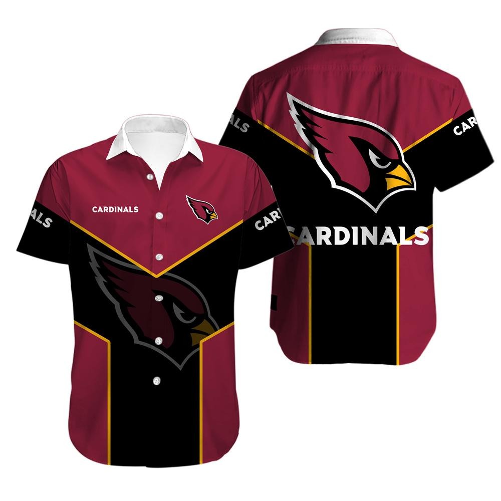 Arizona Cardinals Logo Hawaiian Shirt