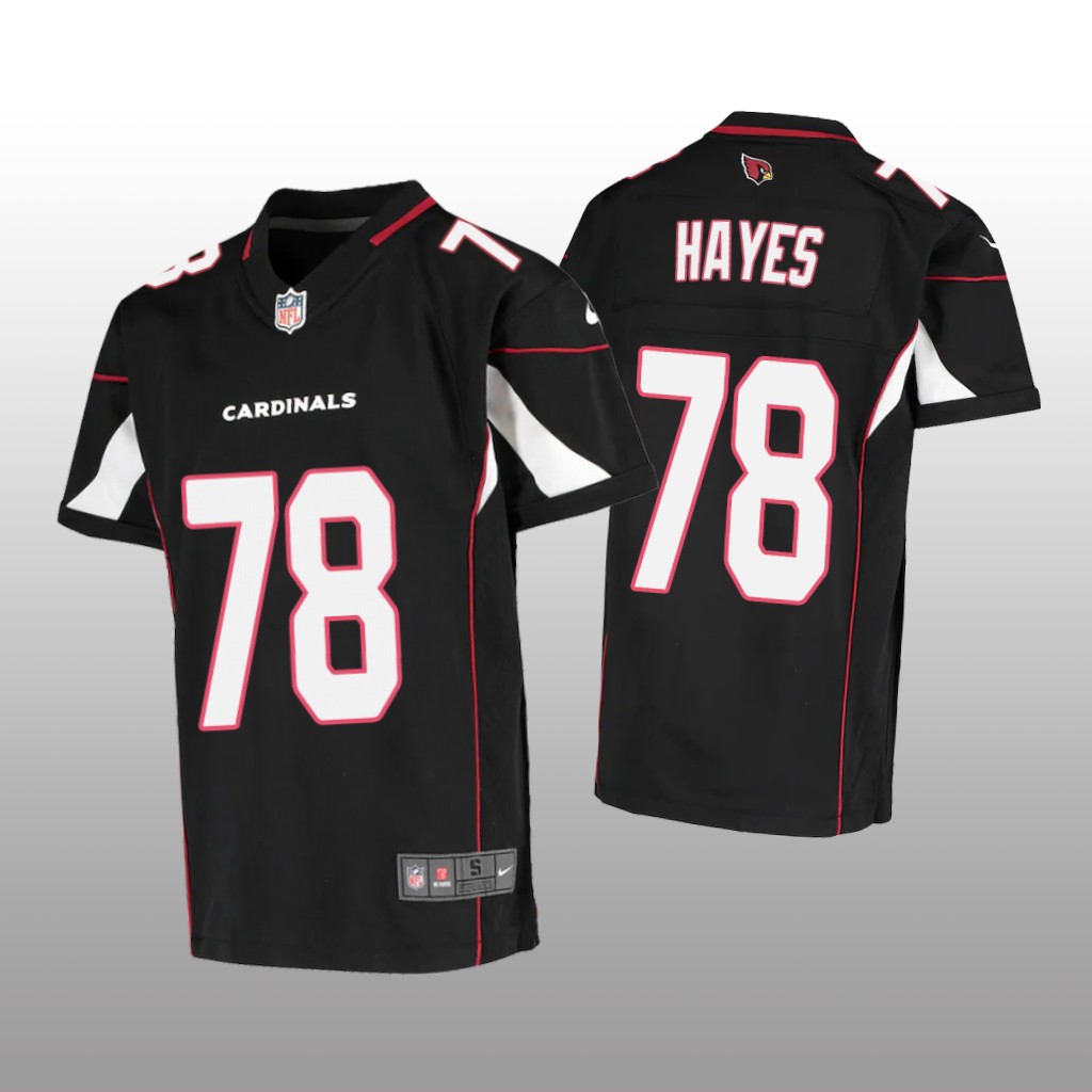 Arizona Cardinals Marquis Hayes Black Jersey Game - Youth