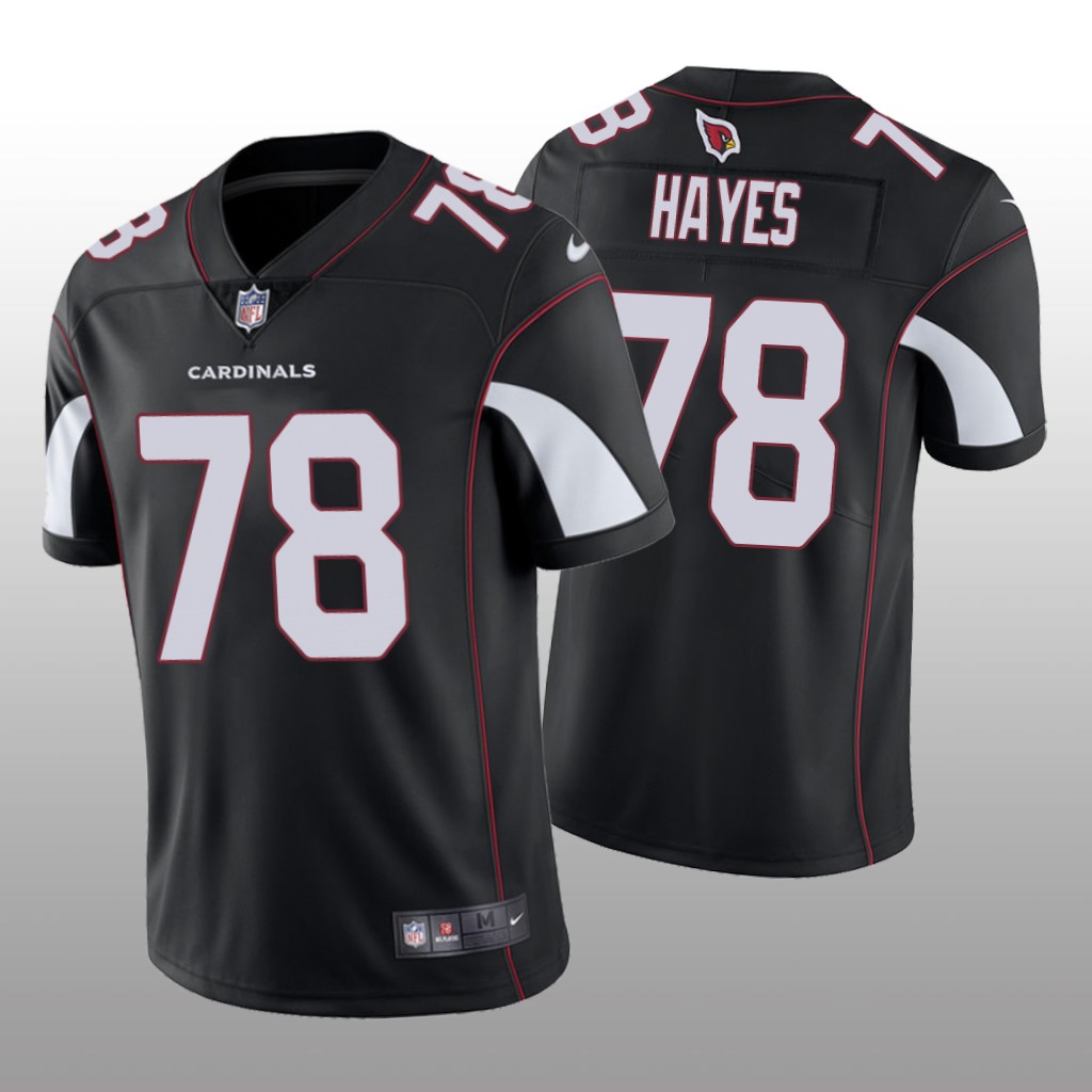 Arizona Cardinals Marquis Hayes Black Jersey Vapor Limited - Men's