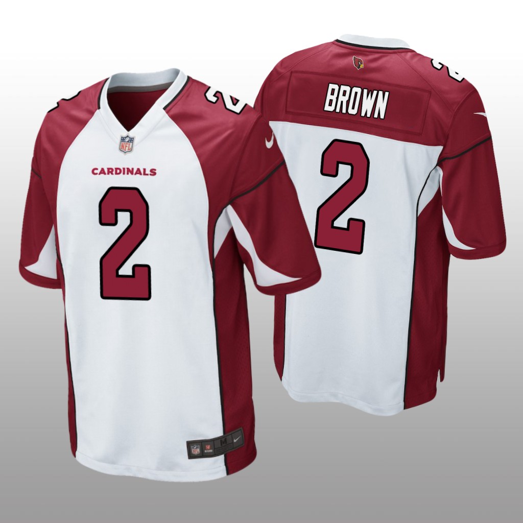 Arizona Cardinals Marquise Brown White Jersey Game - Men's
