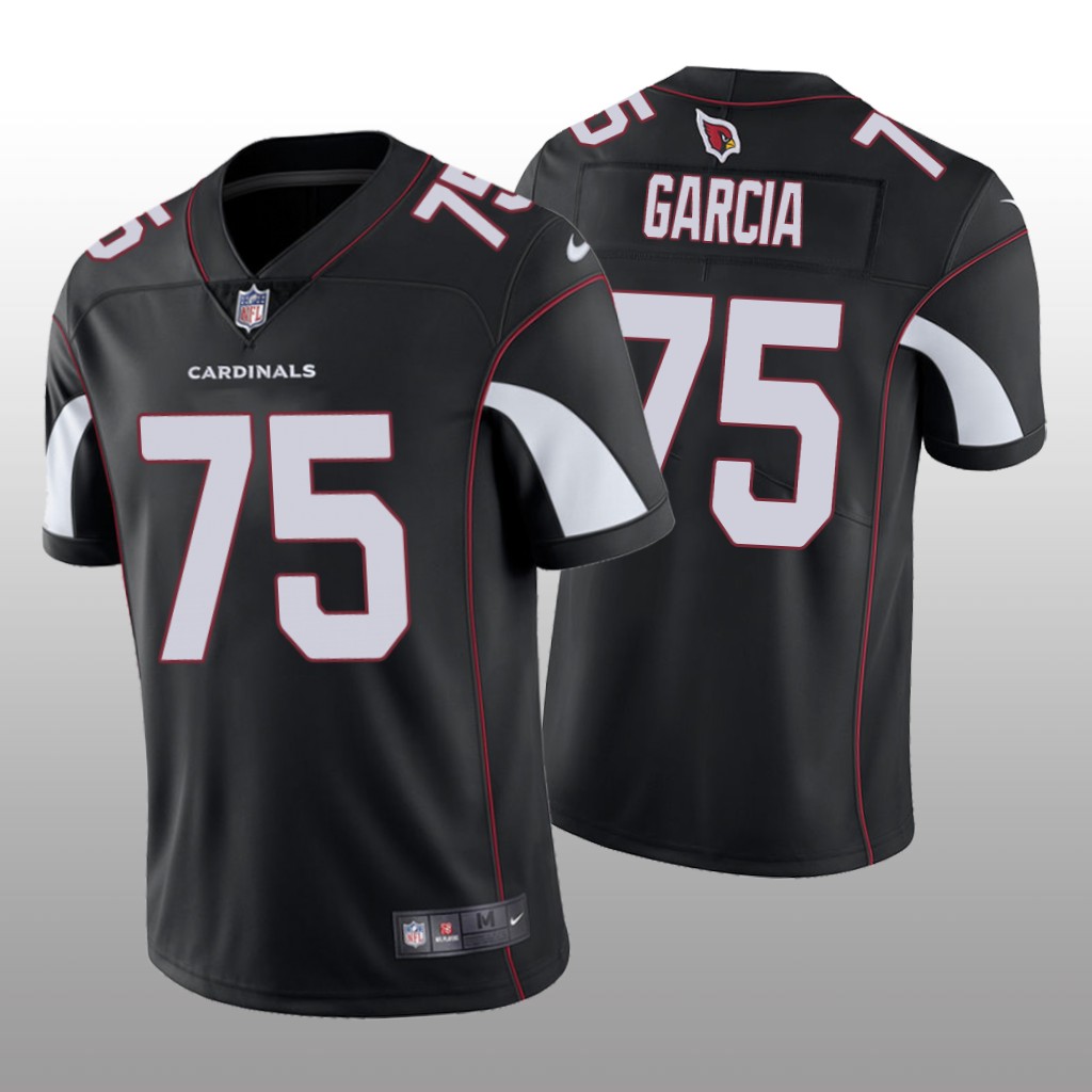 Arizona Cardinals Max Garcia Black Jersey Vapor Limited - Men's