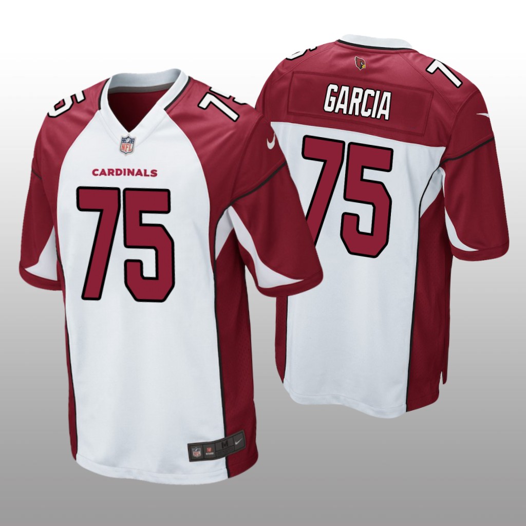 Arizona Cardinals Max Garcia White Jersey Game - Men's