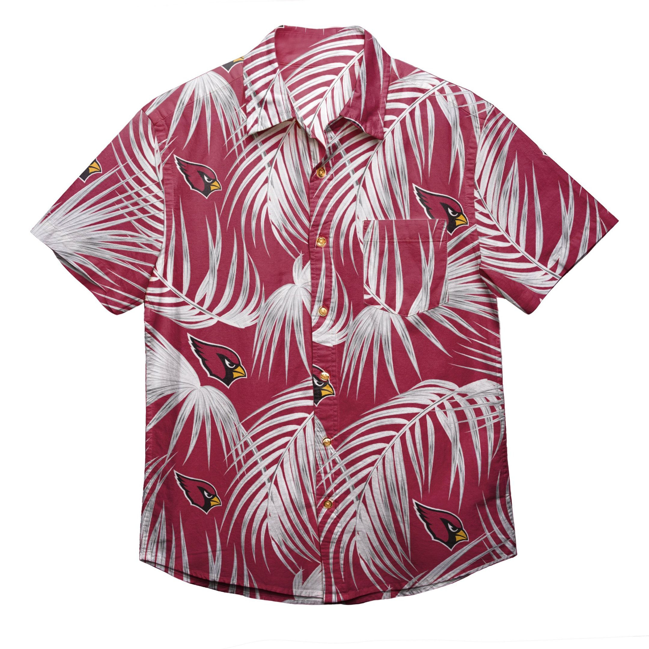 Arizona Cardinals Mens Up Hawaiian Shirt
