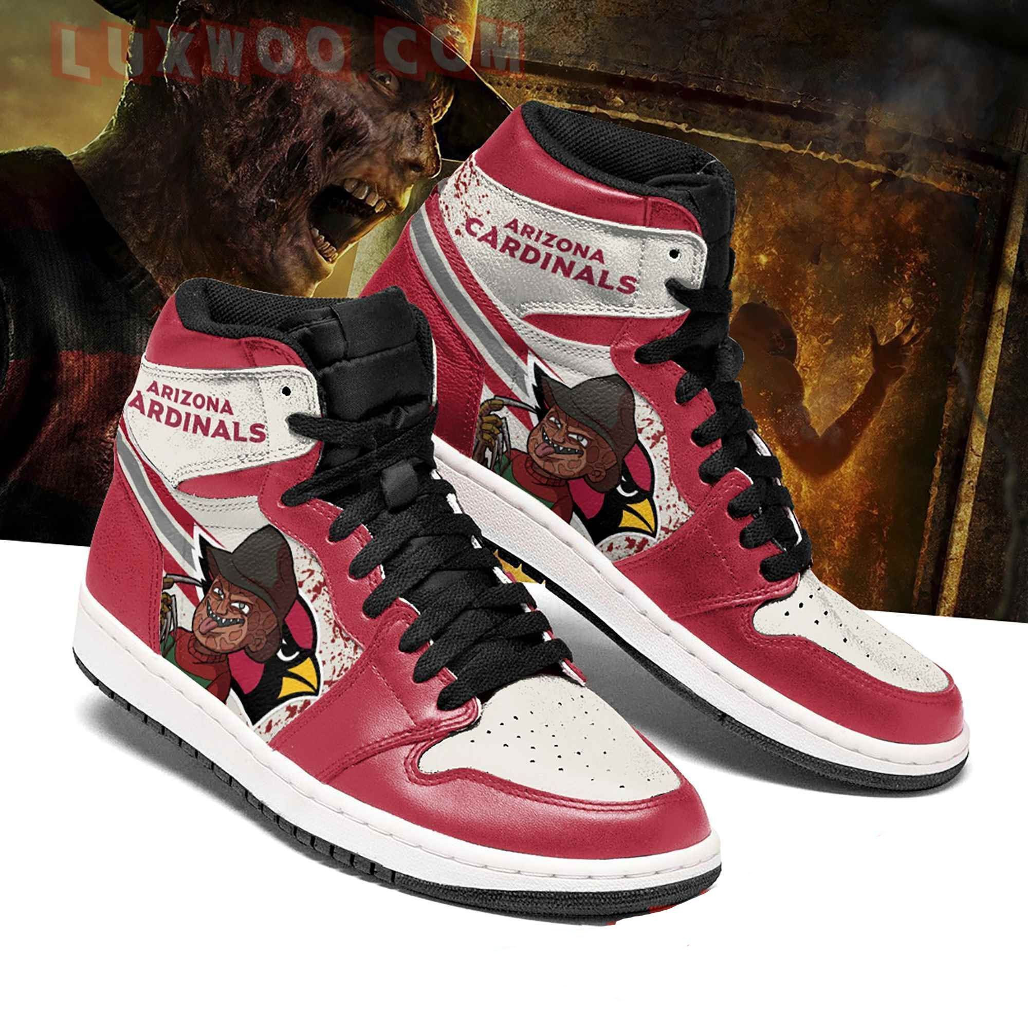 Arizona Cardinals Nfl Air Sneakers Sneakers Sport Sneakers High Top Air Jordan Sneaker, Air Jordan Hightop