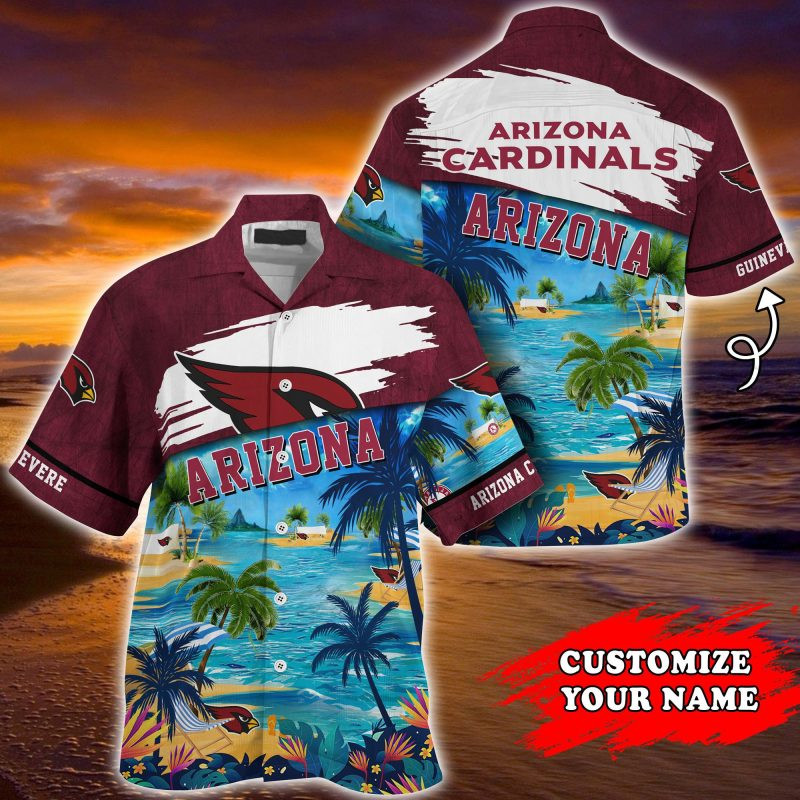 Arizona Cardinals NFL Customized Summer – Hawaii Shirt For This Season – Gift For Sport Lovers