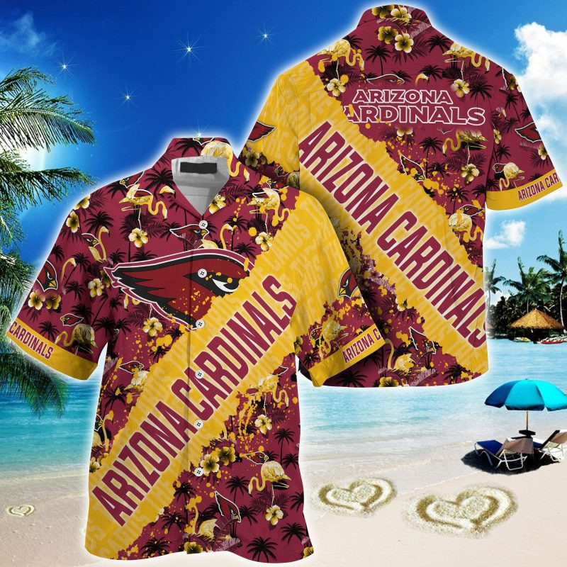 Arizona Cardinals NFL Trending Summer – Hawaii Shirt For This Season – Gift For Sport Lovers With Tropical Patterns