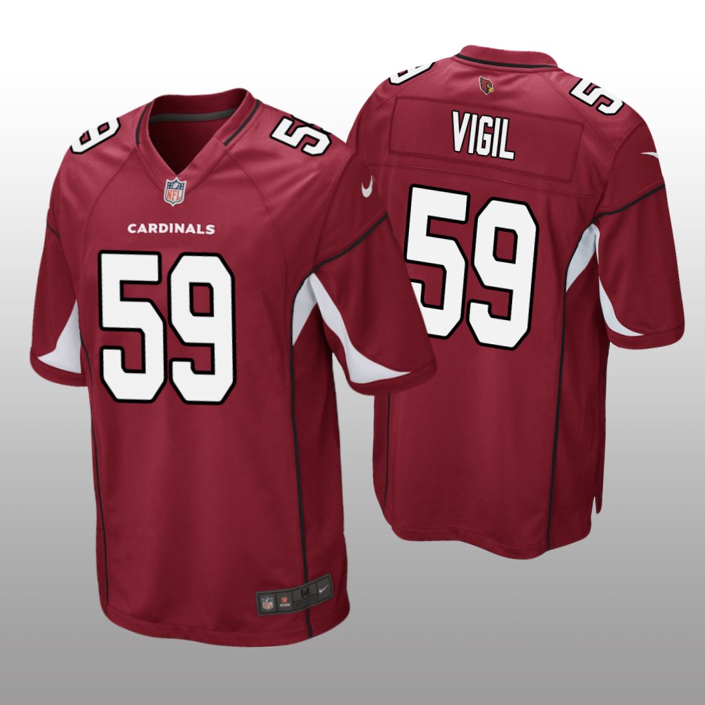 Arizona Cardinals Nick Vigil Cardinal Jersey Game - Men's