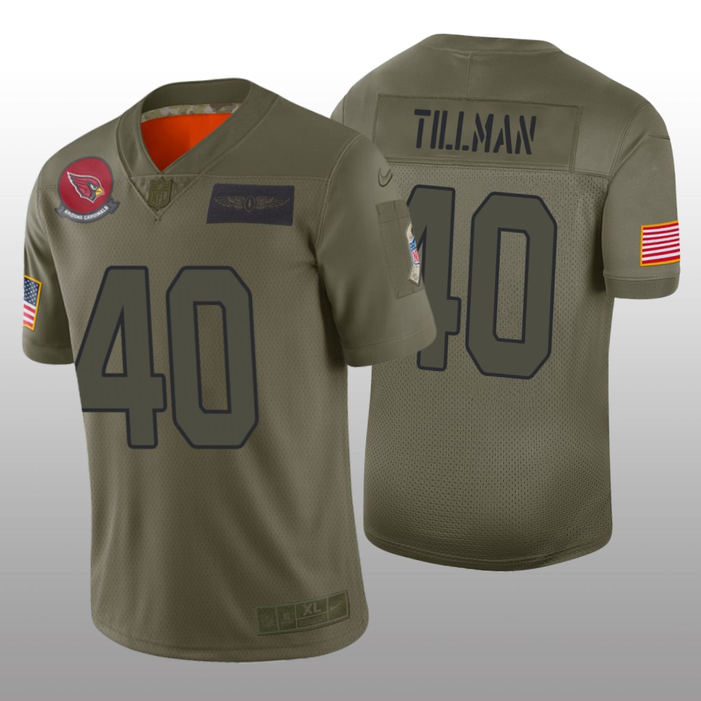 Arizona Cardinals Pat Tillman Camo Limited Jersey 2019 Salute to Service - Men's