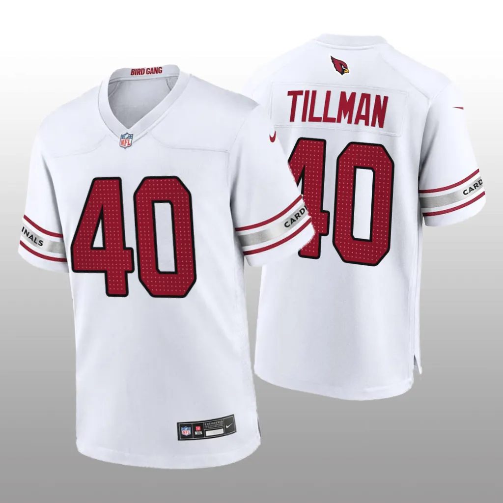 Arizona Cardinals Pat Tillman White Jersey Game - Men's