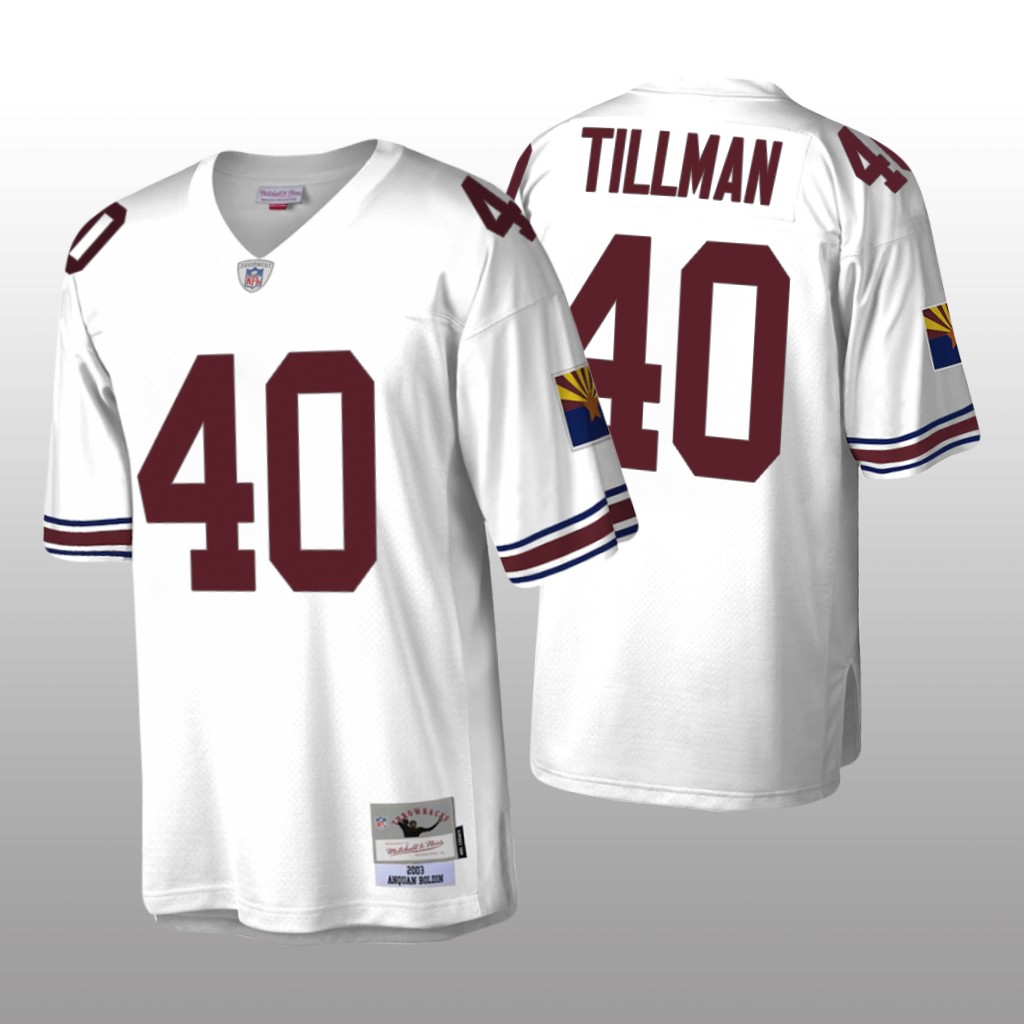 Arizona Cardinals Pat Tillman White Throwback 2003 Legacy - Men's