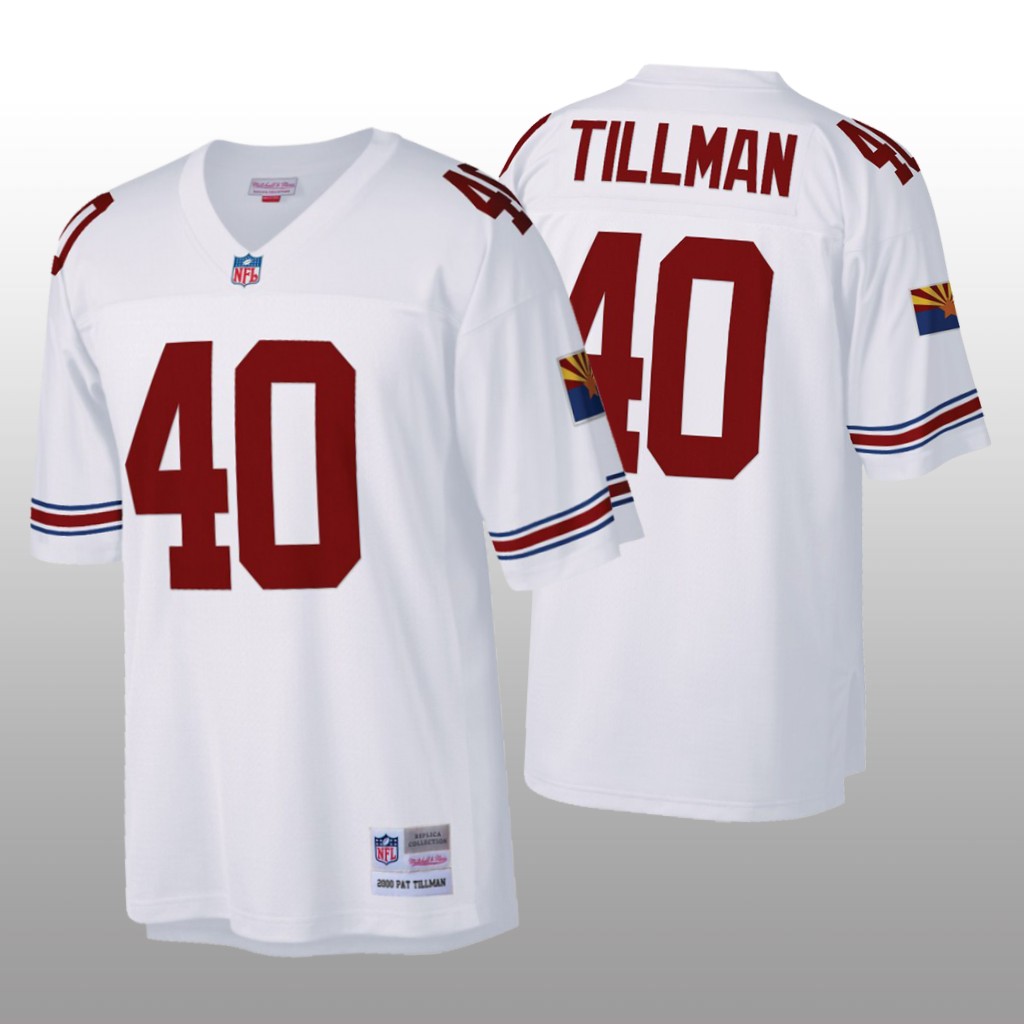 Arizona Cardinals Pat Tillman White Vintage Jersey - Men's