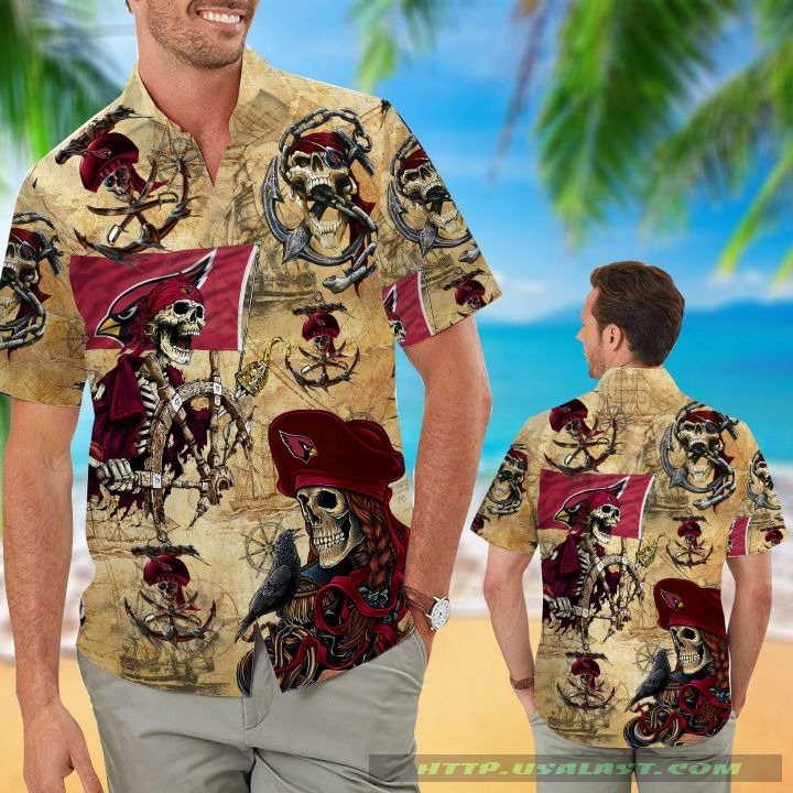 Arizona Cardinals Pirates Hawaiian Shirt