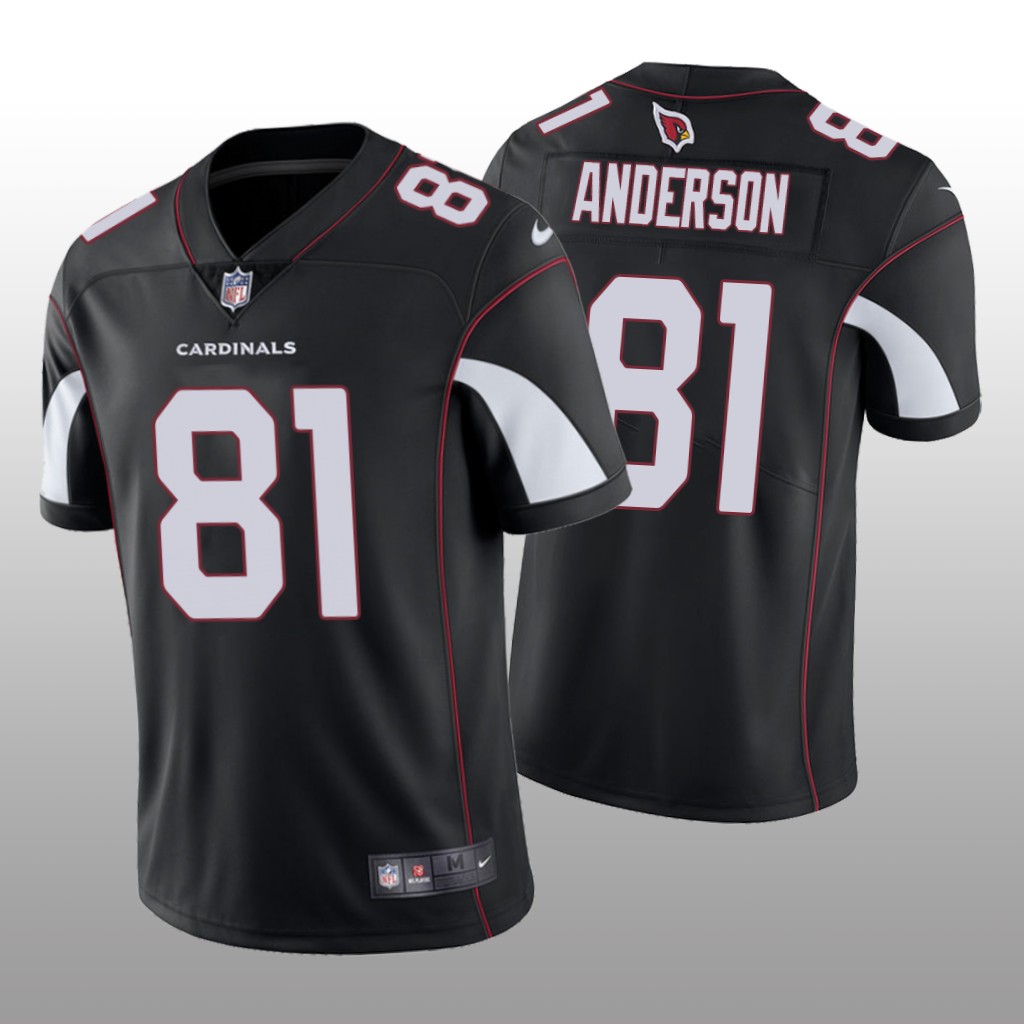 Arizona Cardinals Robbie Anderson Black Jersey Vapor Limited Men's