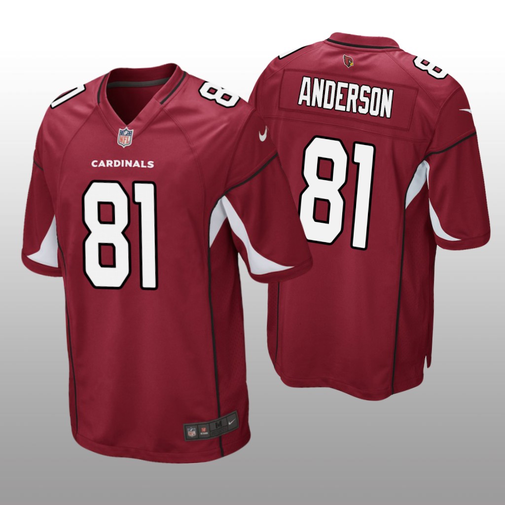 Arizona Cardinals Robbie Anderson Cardinal Jersey Game - Men's