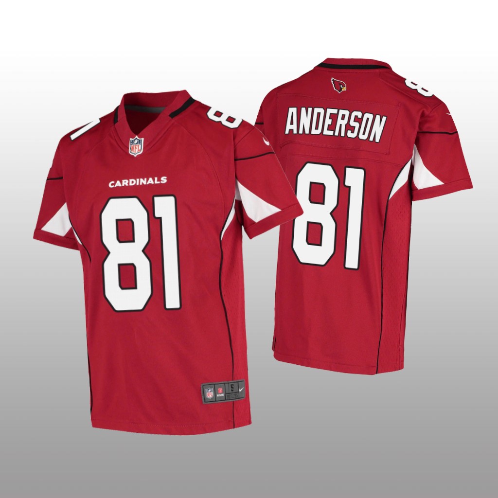 Arizona Cardinals Robbie Anderson Cardinal Jersey Game - Youth