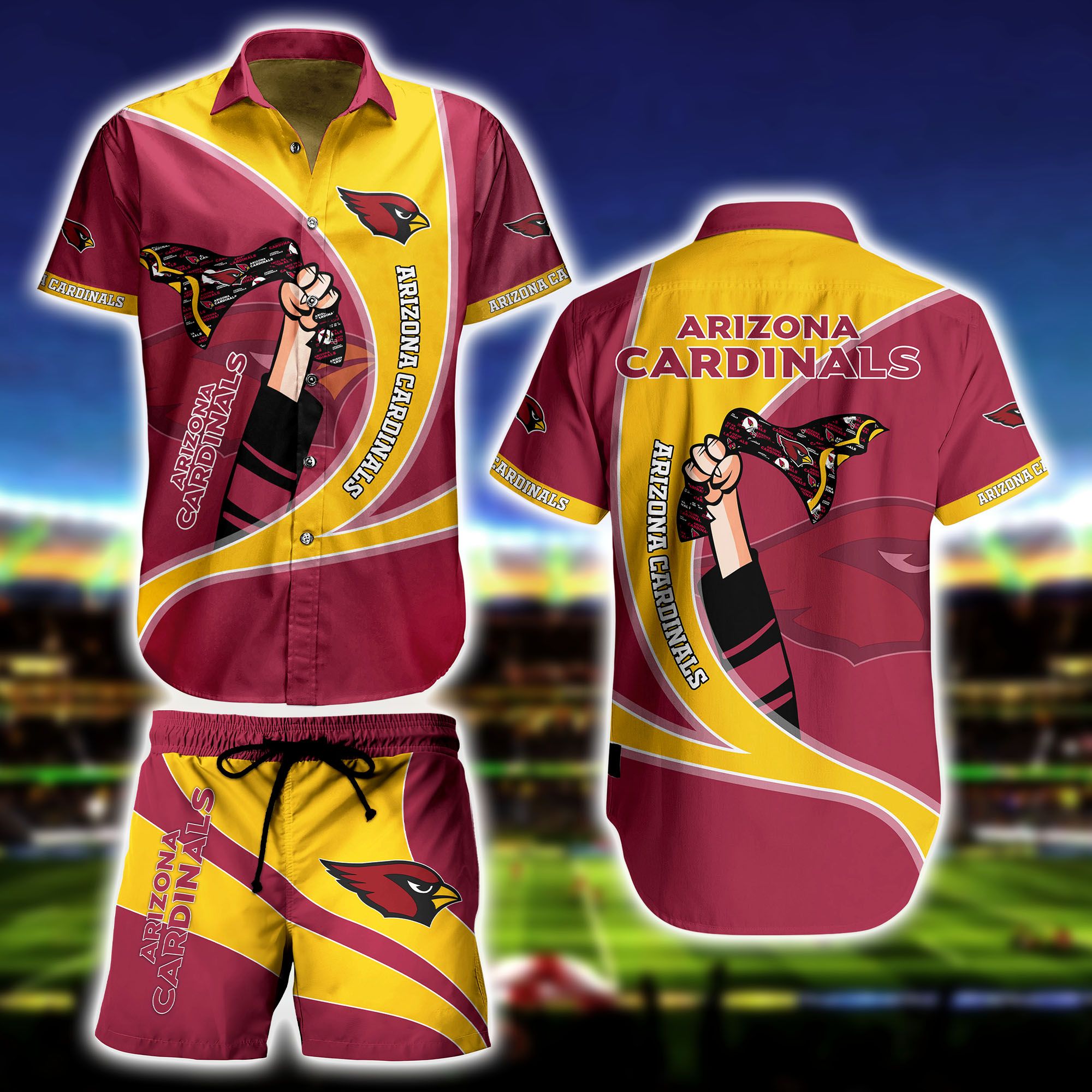 Arizona Cardinals Strong Hawaiian Shirt