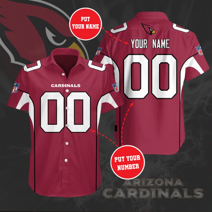 Arizona Cardinals Team Hawaiian Shirt