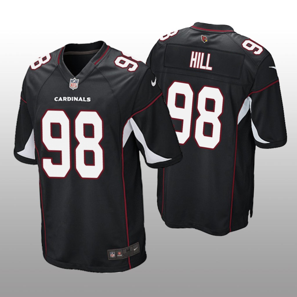 Arizona Cardinals Trysten Hill Black Jersey Alternate Game - Men's