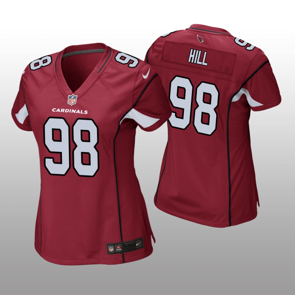 Arizona Cardinals Trysten Hill Cardinal Jersey Game - Women's