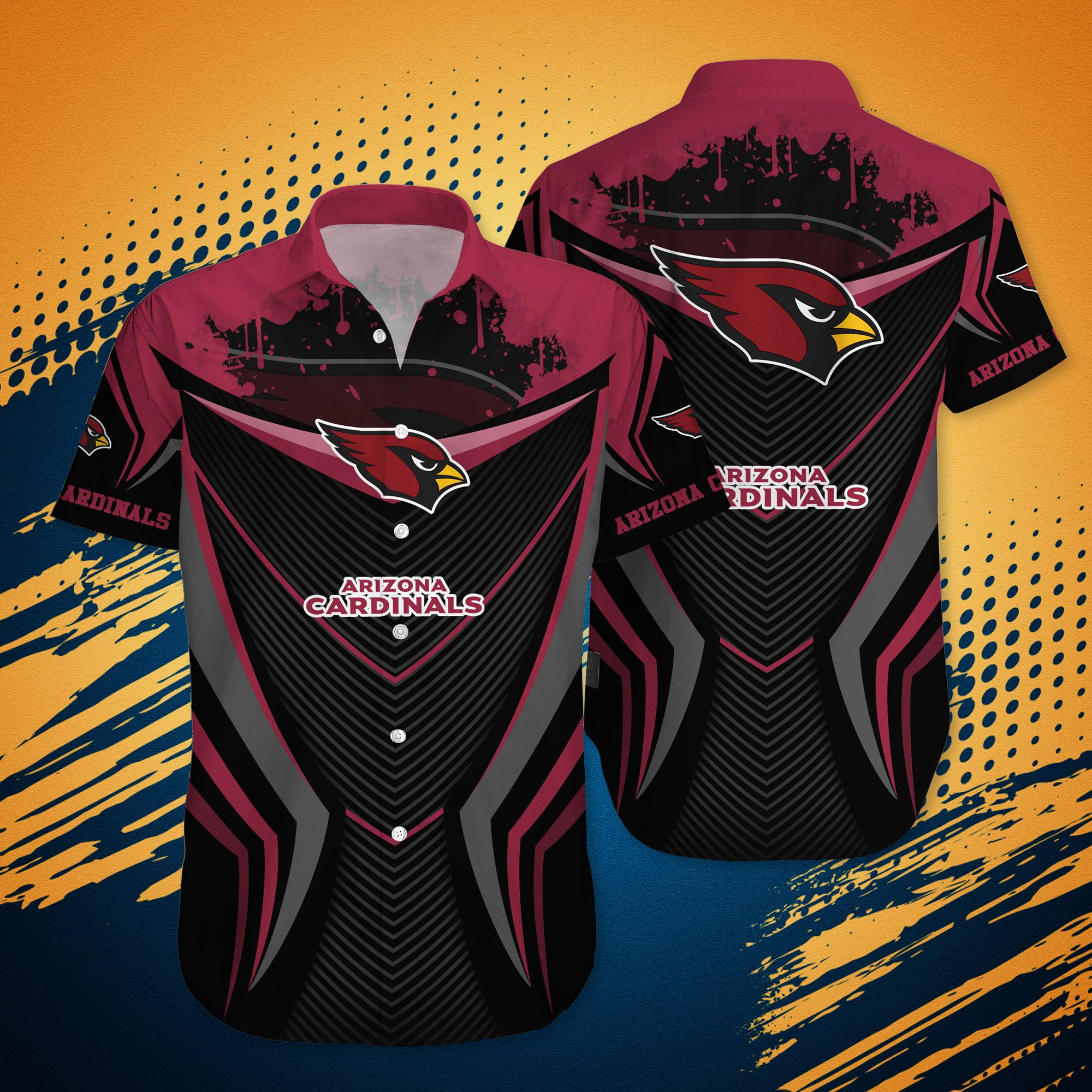 Arizona Cardinals Under Armour Hawaiian Shirt