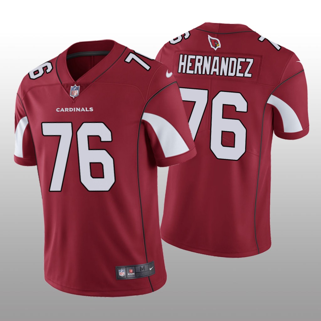 Arizona Cardinals Will Hernandez Cardinal Jersey Vapor Limited - Men's