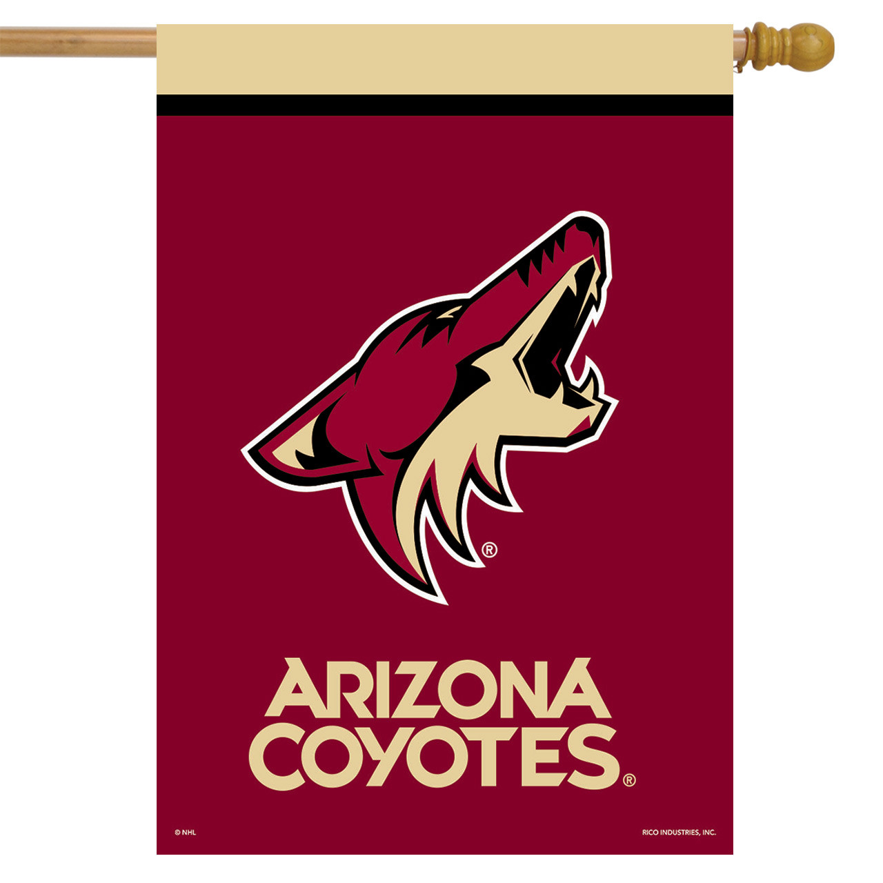 Arizona Coyotes NHL Garden Flag, House Flag