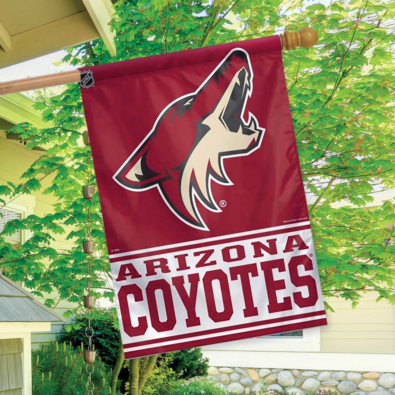 Arizona Coyotes Vertical Flag NHL Garden Flag, House Flag