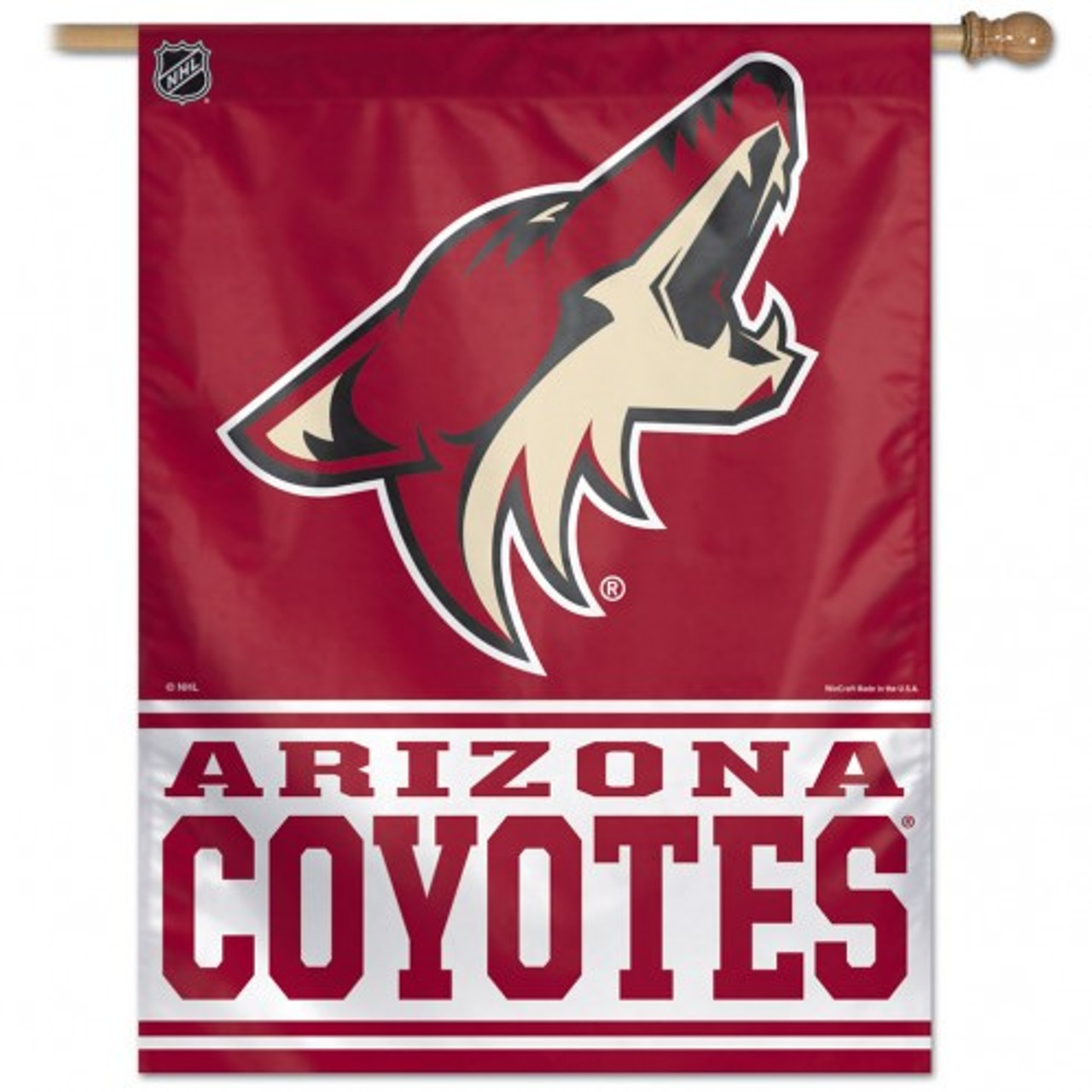 Arizona Coyotes Vertical Flag NHL Garden Flag, House Flag