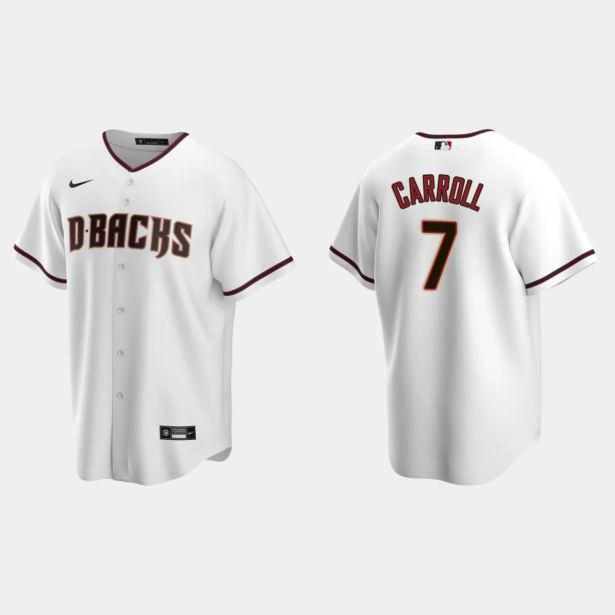 Arizona Diamondbacks Corbin Carroll Home Jersey – White
