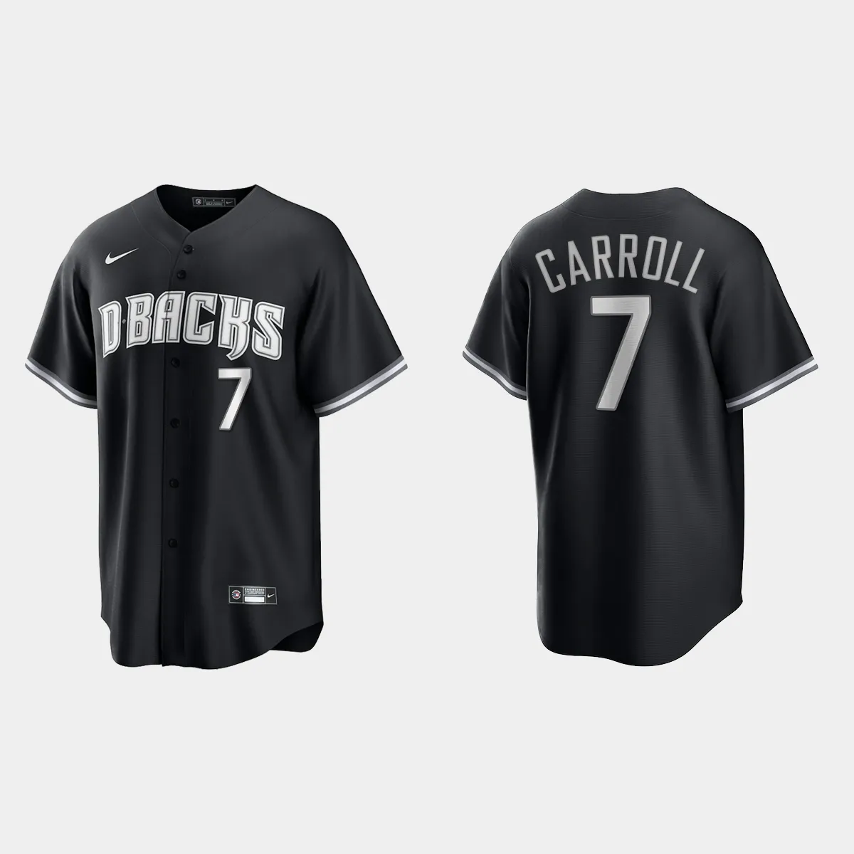 Arizona Diamondbacks Corbin Carroll Jersey - Black White