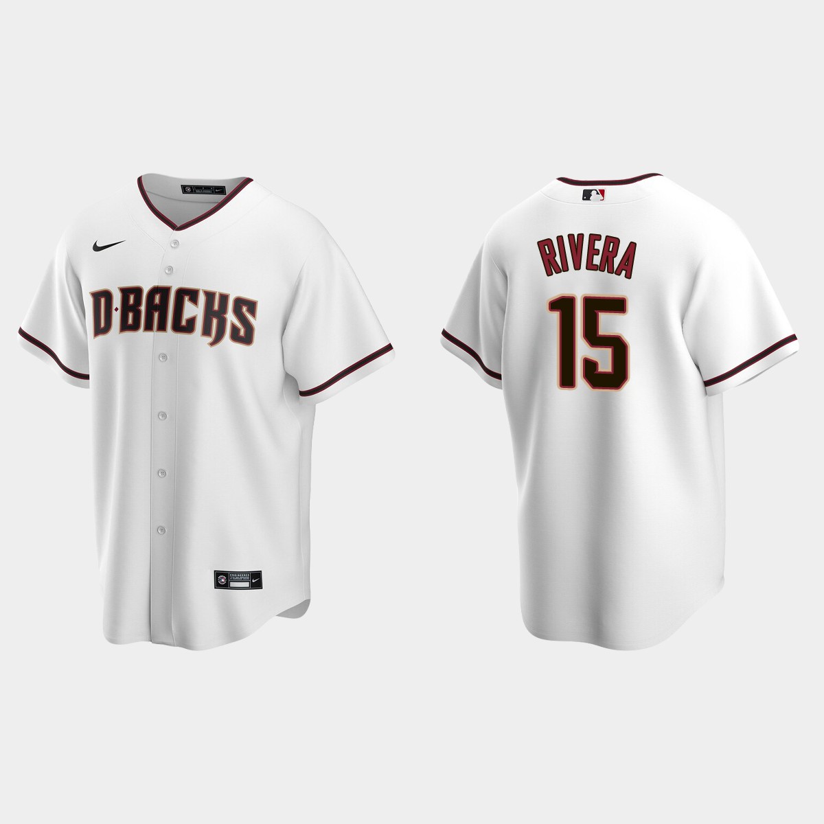 Arizona Diamondbacks Emmanuel Rivera Home Jersey – White