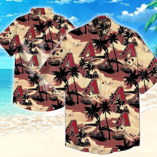 Arizona Diamondbacks Hawaiian Button-Up Shirt
