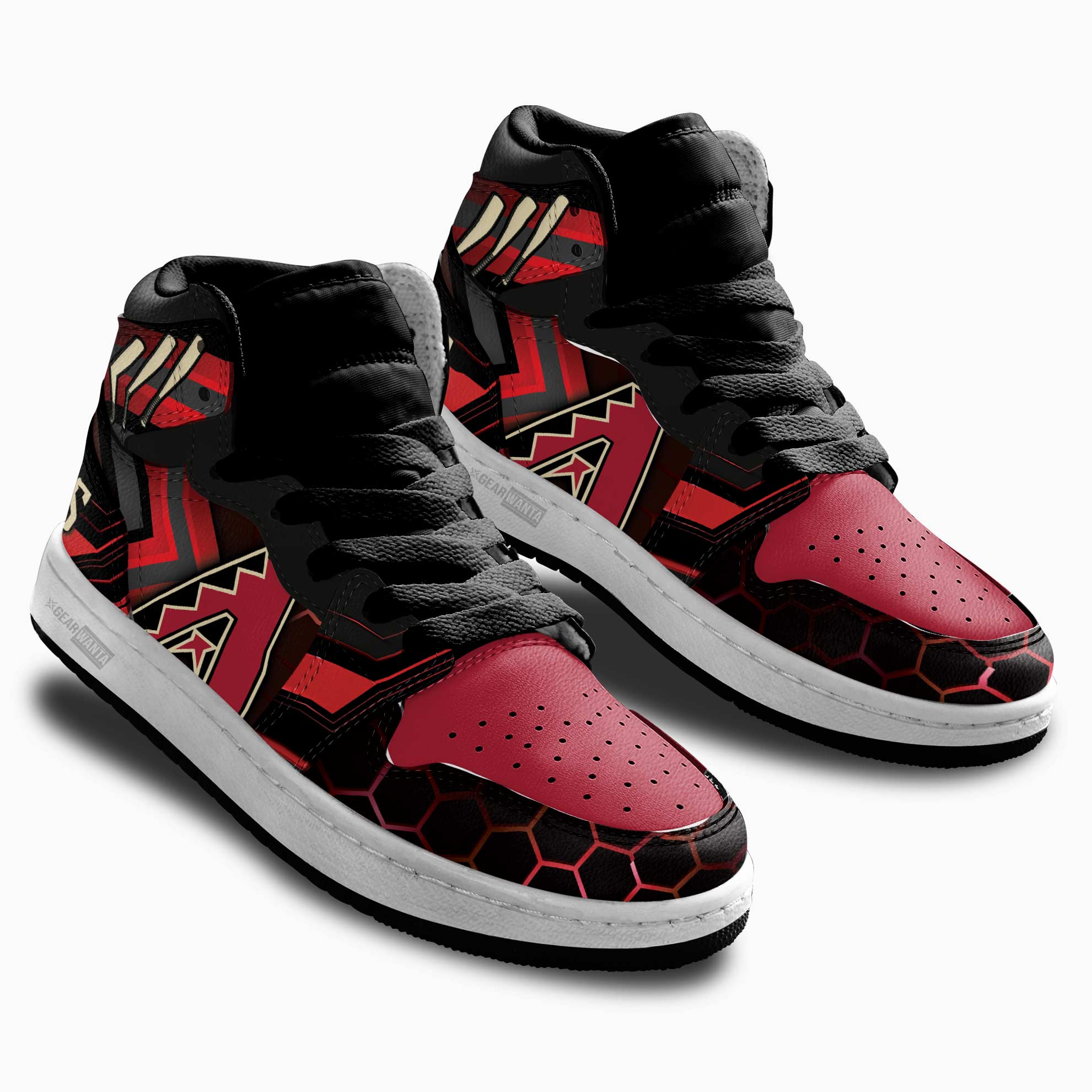 Arizona Diamondbacks Kid Sneakers For Kids, Air Jordan Hightop