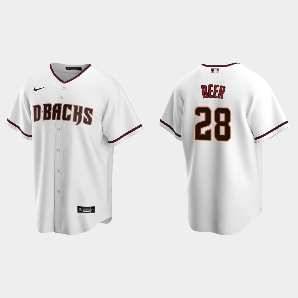 Arizona Diamondbacks Seth Beer Home Jersey - White