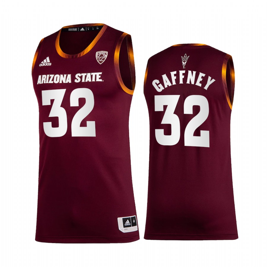 Arizona State Sun Devils Alonzo Gaffney Jersey 2022-23 College Maroon Uniform