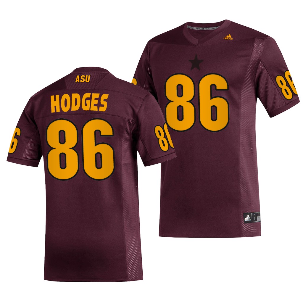Arizona State Sun Devils Curtis Hodges Maroon Jersey